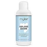 Mylee 100% Reines Aceton, UV Nagellackentferner - Entfernt Nagellack, Gel Nagellack,...