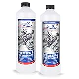 FASTX LIQUIDSOLUTIONS Fast X Bremsenreiniger 2x1 Liter – Werkstattreiniger Frei von...